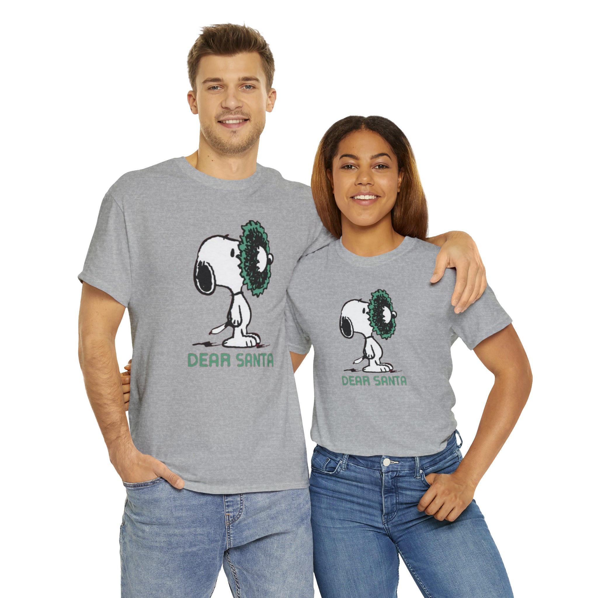 Snoopy- Unisex Heavy Cotton T-Shirt - Creations by Chris and Carlos